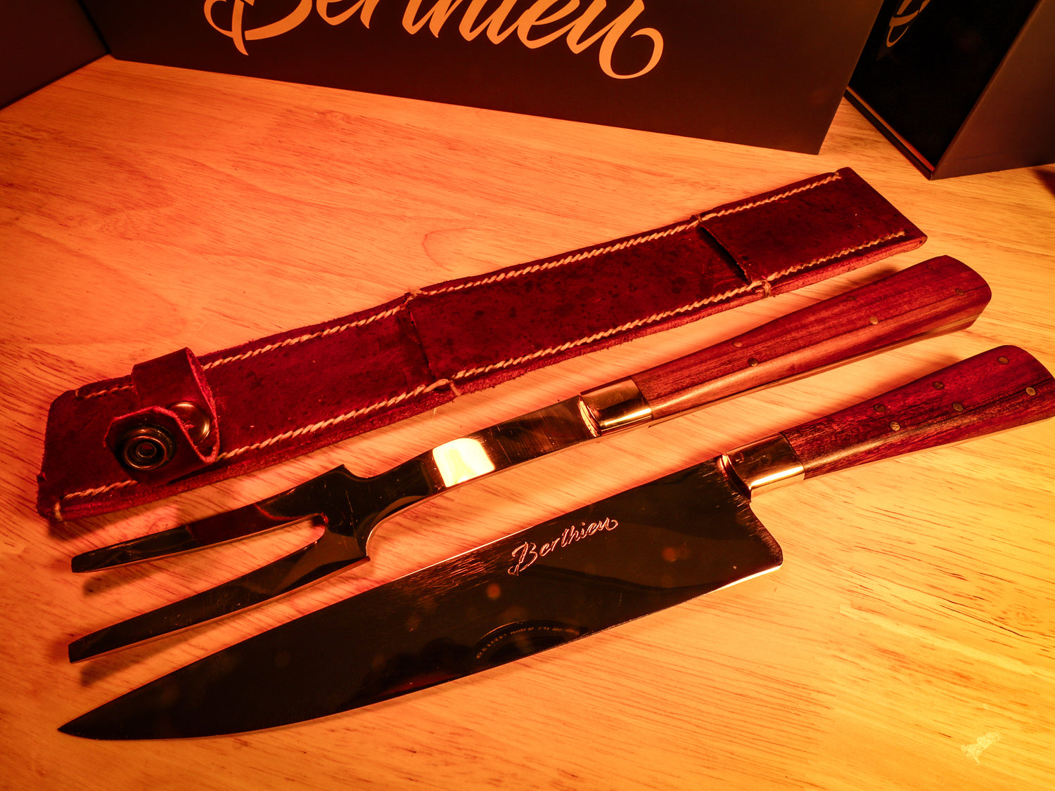 Asador Set (Chef’s Knife + Fork Combo)